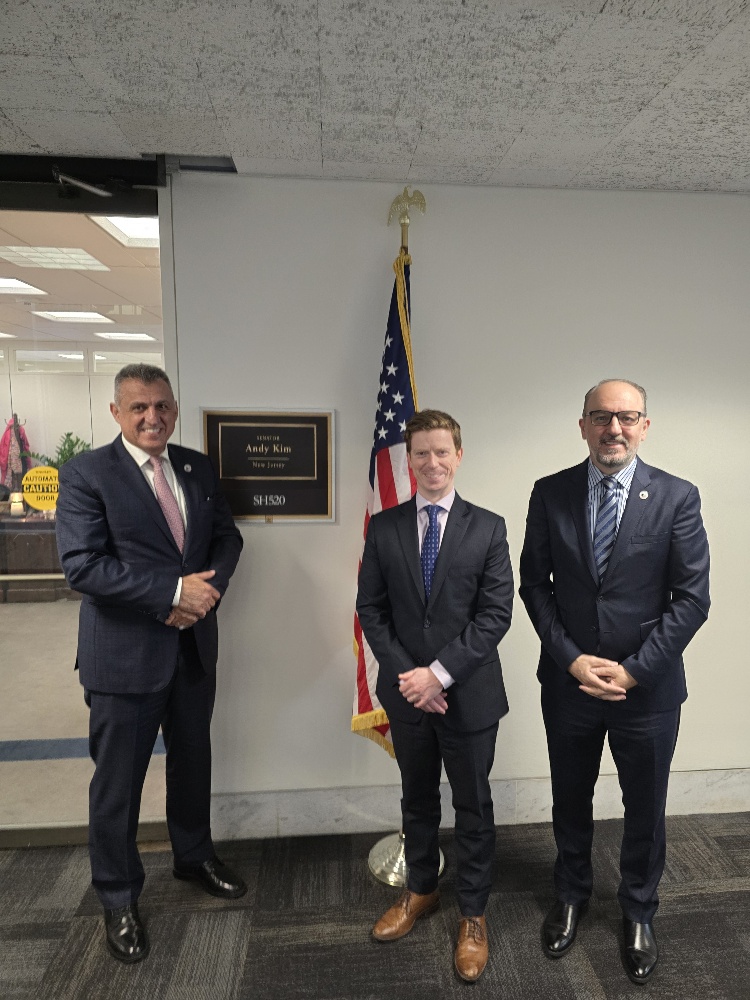 AARC President Martin Vulaj and Secretary Burim Rexhaj met with Dr. Geoffrey MacDonald